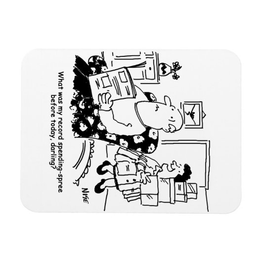 Winkelreis. Record uitgaven. Overbesteding bij win Magneet (Horizontaal)