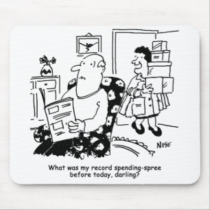 Winkelreis. Record uitgaven. Overbesteding bij win Muismat