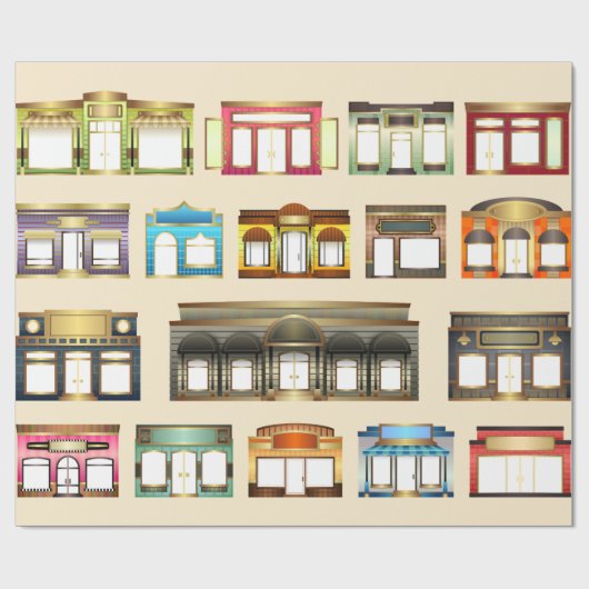 winkels inpakpapier (Vlak)