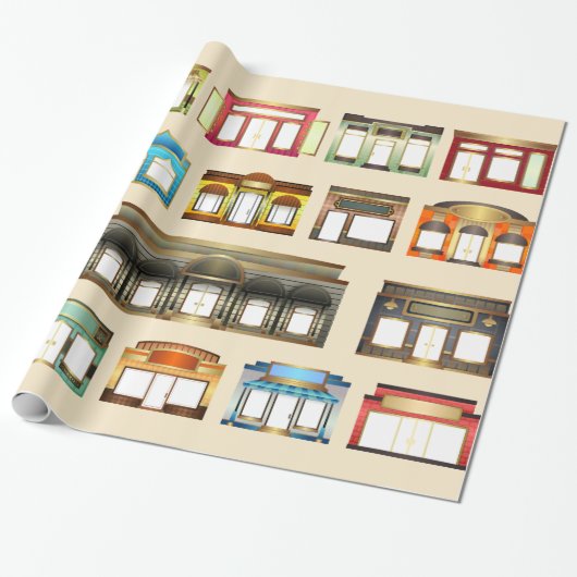 winkels inpakpapier (Uitgerold)