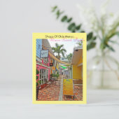 winkels van Olde Marco - Marco Island Florida Briefkaart (Staand voorkant)