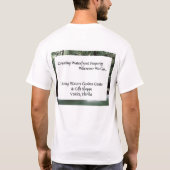 Winkelslogan en -naam  t-shirt (Achterkant)