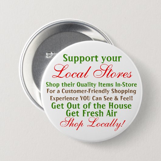 Winkelspellen voor Button in lokale winkels kopen (Voorkant /achterkant)