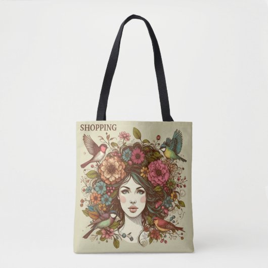 Winkeltas Art Print VAR03 Tote Bag (Voorkant)