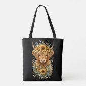 Winkeltas Moo Moo Dames Tote Bag (Achterkant)
