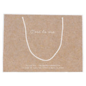 Winkeltas voor winkels met algemeen winkelmerk Kra Groot Cadeauzakje (Achterkant)