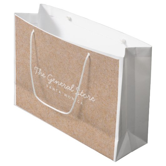 Winkeltas voor winkels met algemeen winkelmerk Kra Groot Cadeauzakje (Voorkant Gekanteld)