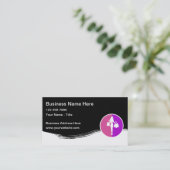 Winkelthema Moderne Visitekaartjes (Staand voorkant)