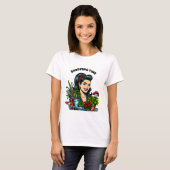 Winkeltijd | Grappige Retro Plant-liefhebbers T-shirt (Voorkant volledig)