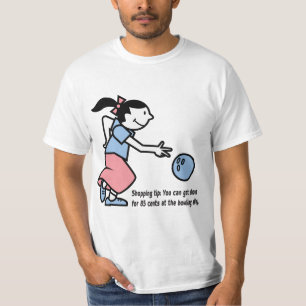 Winkeltip: Schoenen voor 85 cent in de bowlingbaan T-shirt