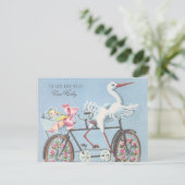  winkeltje op bijrol voor jou en je Baby Briefkaart (Staand voorkant)