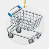 Winkeltrolleypictogram Keramisch Ornament (Voorkant)