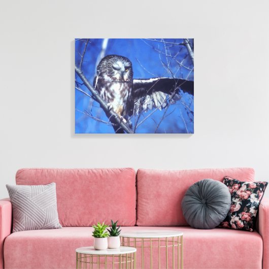 Winkeluil Canvas Afdruk (Insitu (Woonkamer))