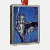 Winkeluil Metalen Ornament (Rechts)