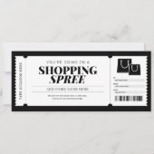 Winkeluitstap Cadeaubon Gift Card Kaart (Voorkant)