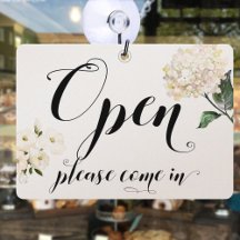 Winkelvenster Glazen deur Floral open en gesloten 