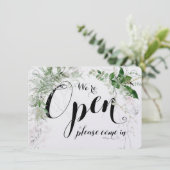 Winkelvenster Zacht groen openen Gesloten teken (Staand voorkant)