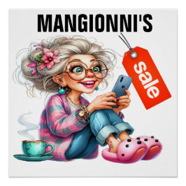 Winkelverkoopteken Perfect Poster