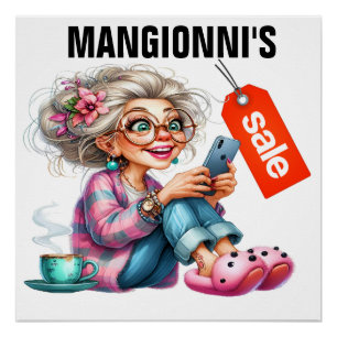 Winkelverkoopteken Perfect Poster