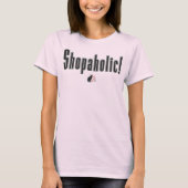 Winkelverslaafde! T-shirt (Voorkant)