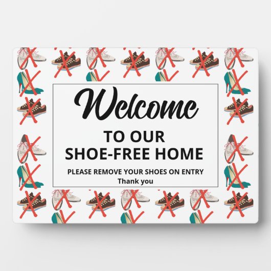 WINKELVRIJ THUIS Welkom Fotoplaat (voorkant)