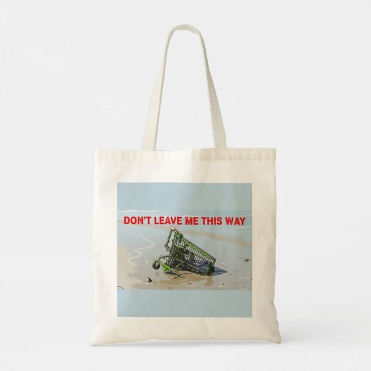 Winkelwagen en script tas (Achterkant)