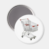 winkelwagen magneet (Voorkant / Achterkant)