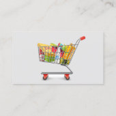 Winkelwagen - Personal Shopper Service Visitekaartje (Achterkant)