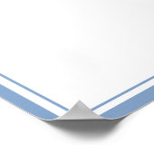 Winkelwagen. Promotie / Winterverkoop Poster (Hoek)