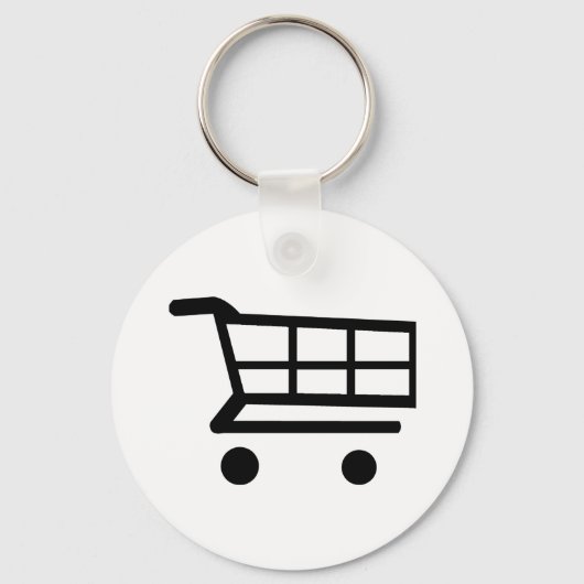 Winkelwagen Sleutelhanger (Voorkant)
