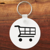 Winkelwagen Sleutelhanger (Voorkant)