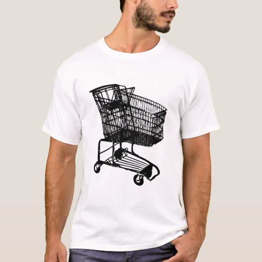 winkelwagen t-shirt (Voorkant)
