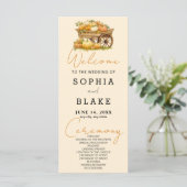 Winkelwagen van Pompoenen Herfst Licht Sinaasappel (Staand voorkant)