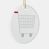Winkelwagentje Keramisch Ornament (Rechts)