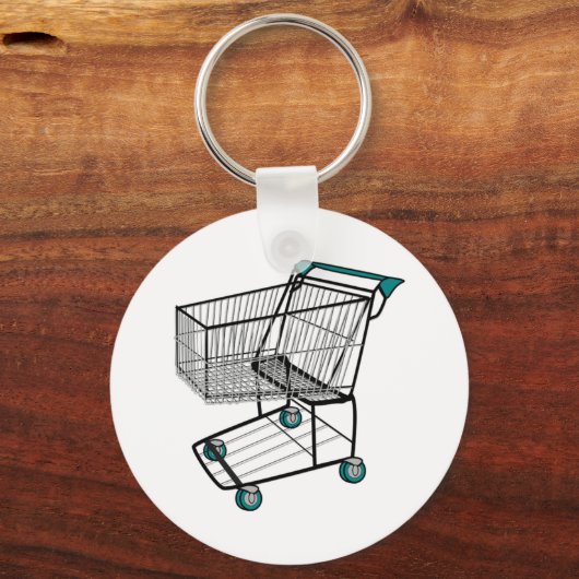 Winkelwagentje Sleutelhanger (Voorkant)