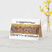 Winkelwagentje Tango Kaart (Gele Bloem)