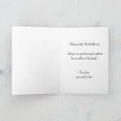  winkelwagentje voor baby's, Welkom bij de wereld Kaart (Binnen)