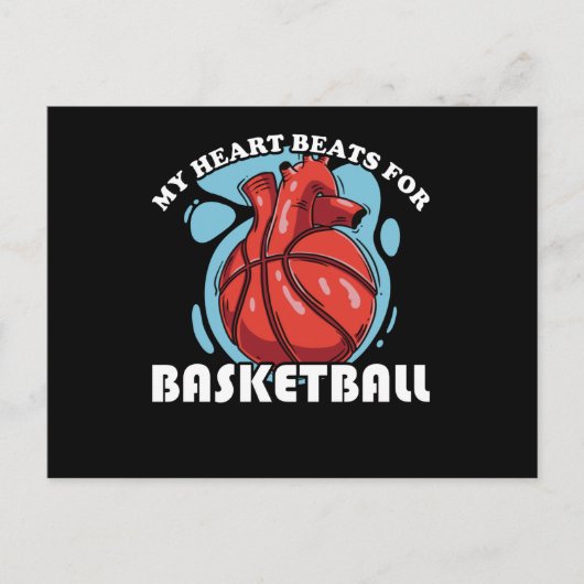 winkelwagentjes voor Basketball Gift Briefkaart (Voorkant)