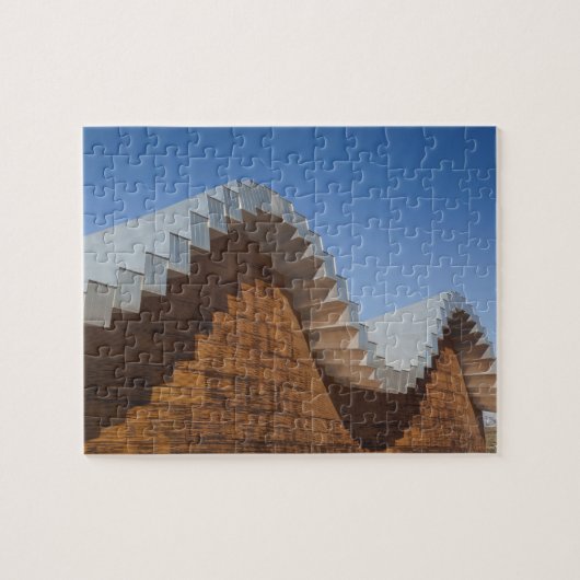 Winkelwal van Bodegas Ysios Legpuzzel (Horizontaal)