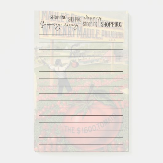 Winkelwinkelen Winkelen Post-it® notes (Voorkant)