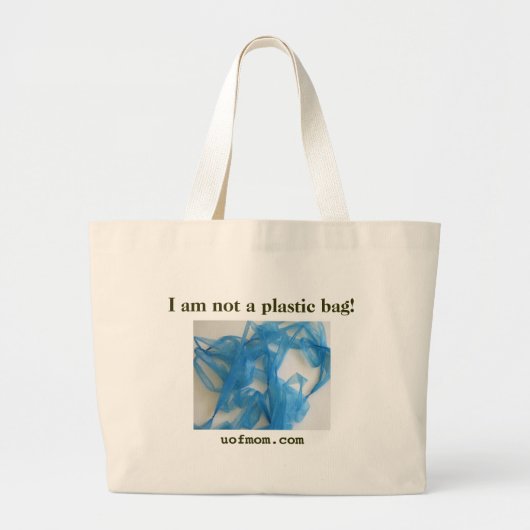 Winkelzak Grote Tote Bag (Voorkant)