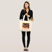 Winkelzak Grote Tote Bag (Voorkant (model))