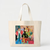 Winkelzakken Grote Tote Bag (Voorkant)