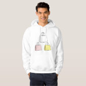 Winkelzakken Mannen hoodie (Voorkant volledig)