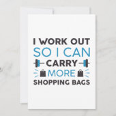 Winkelzakken uitwerken bedankkaart (Voorkant)