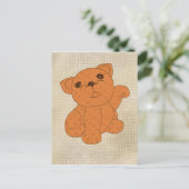 winkende Katze Briefkaart (Staand voorkant)