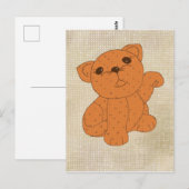 winkende Katze Briefkaart (Voorkant / Achterkant)