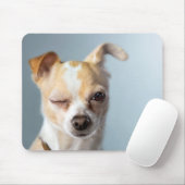 Winking Dog Mousepad Muismat (Met muis)