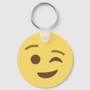 Winking Emoji Sleutelhanger