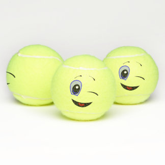 Winking Emoji Tennisballen